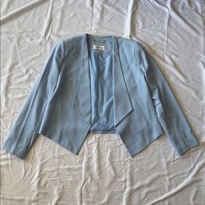 Calvin Klein Women's Sky Blue Open-Front Blazer ( SOLD)